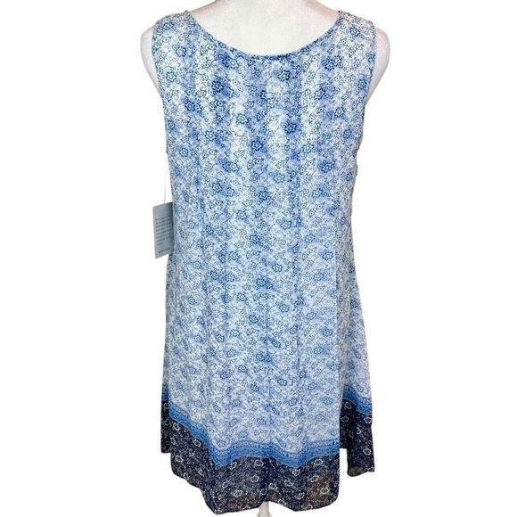 NWT Max Studio Sleeveless Boho Pleat Dress Size XS - Picture 5 of 11